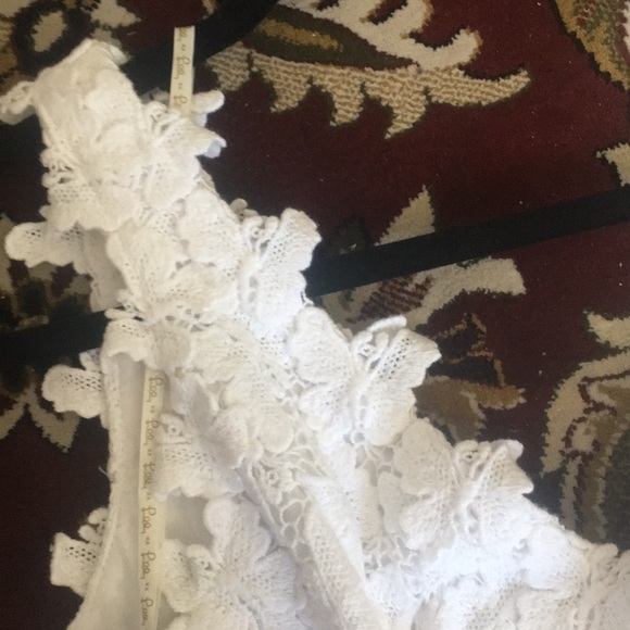 Lilly Pulitzer White Reeve Dress butterfly lace - Picture 5 of 8